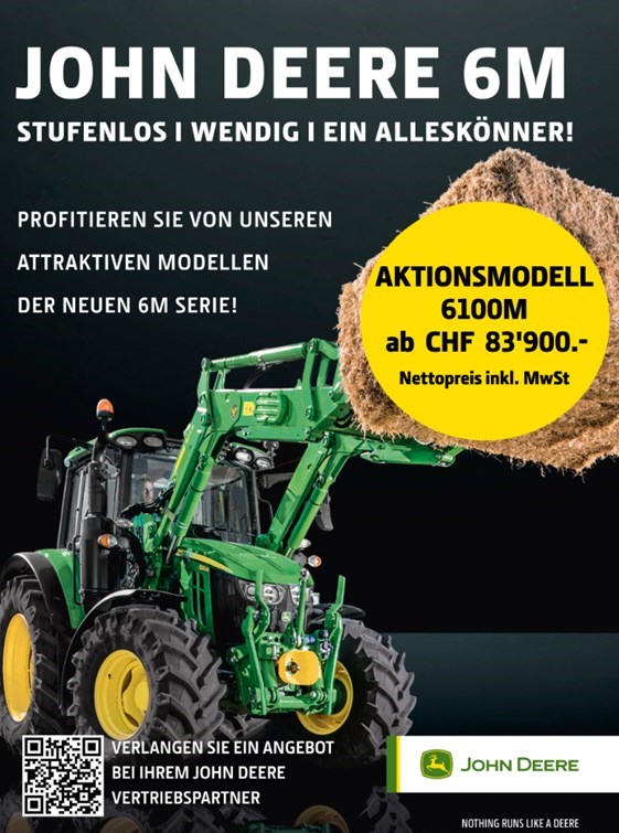 Aktuelle Angebote John Deere Zentralschweiz